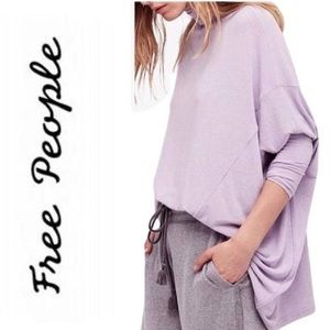 PURPLE FREE PEOPLE TUNIC